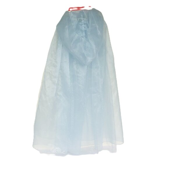 New w/Tag-Great Pretenders Blue Princess Mesh Cape Dress-Up Play - Picture 3 of 15